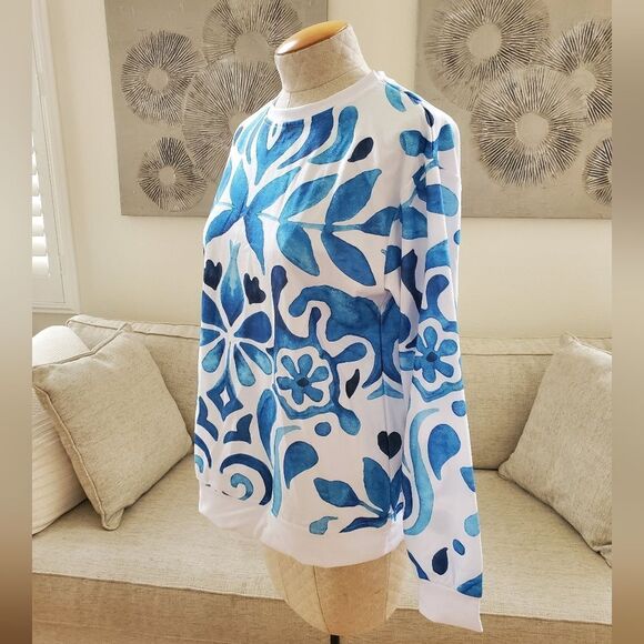 Pixie Lady Crewneck Sweatshirt sz Med - Picture 5 of 11